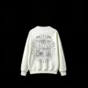 4 Buzo cuello redondo BTS, doble estampado oversize unisex