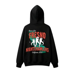 主图_01 Home Of The Fresno Nightcrawlers California Back Print Hoodie