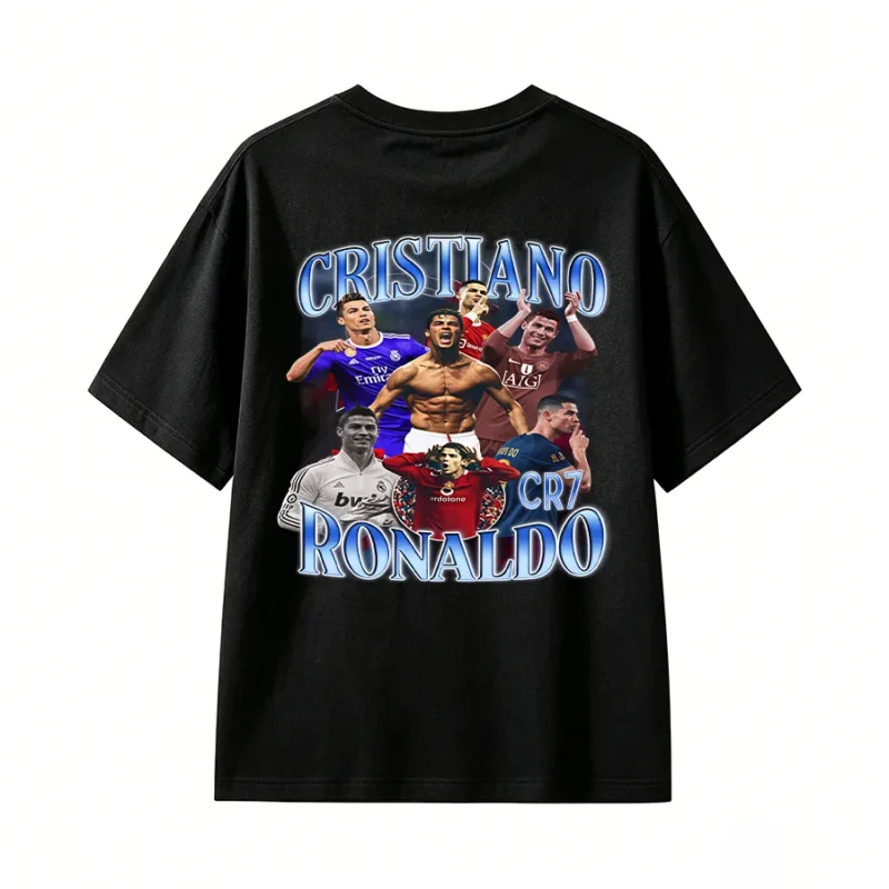 Cristiano Ronaldo CR7 Back Print T-Shirt