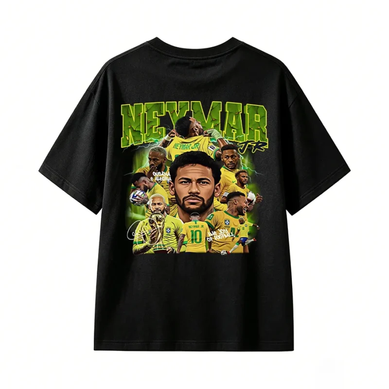 主图_01 Neymar Jr Brazil Football Legend T-Shirt