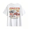 主图_02 Vintage Speed 78 Racing Car Back Print T-Shirt