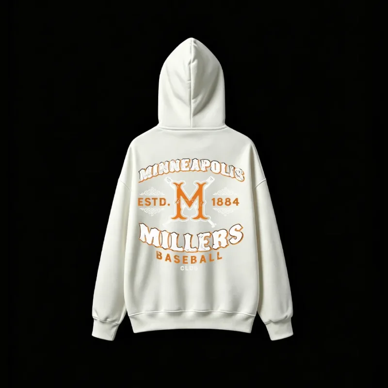 主图_02 MINNEAPOLIS MILLERS 1884 VINTAGE BASEBALL BACK PRINT HOODIE