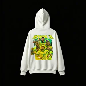 主图_02 Neymar Jr Brazil Soccer Legend Back Print Hoodie