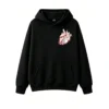 主图_1 Buzo con Capucha Algodón Estampado Corazón Artístico Diseño Exclusivo