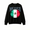 Mexico Soccer Flag Jersey Sweatshirt