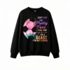 Funny Beast Cleats Soccer Print Sweatshirt