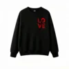 主图_1 Buzo Cuello Redondo Algodón Estampada Love Corazón Artístico Premium