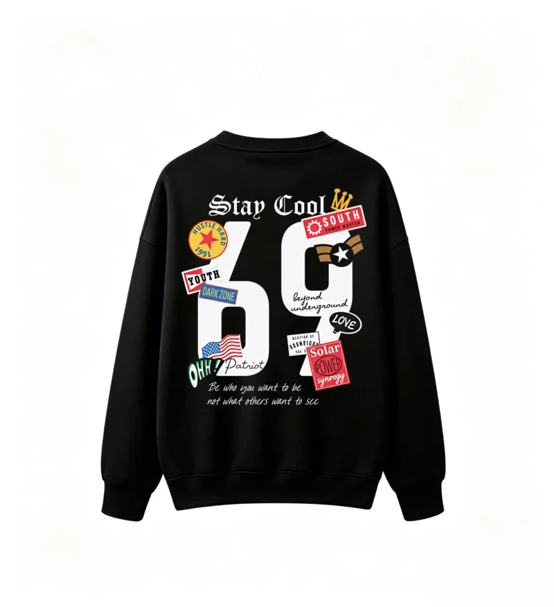 主图_1 Stay Cool 69 Beyond Underground Crew Neck Sweatshirt