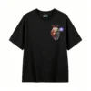 Remera Algodón Estampado Corazón Floral Diseño Artístico