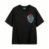 Remera Algodón Estampado Corazón Marino Corona Premium