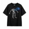 Remera Algodón Estampado Esqueleto Llave Diseño Urbano Premium