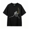 主图_1 Remera Algodón Estampado Esqueleto Básquet Fuego Premium