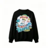 主图_1 Commit To Travel Surfing Back Print Sweatshirt