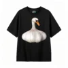 主图_1 Remera Algodón Estampado Cisne Ajo Diseño Surrealista DTG
