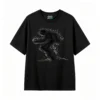 主图_1 Remera Algodón Estampado Fuego Aesthetic Oversize Calidad Premium