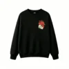 主图_1 Buzo Cuello Redondo Algodón Estampado Corazón Flores Diseño Botánico Art