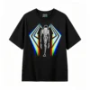 主图_1 Remera Algodón Estampado Esqueleto Alas Neon Oversize Moda