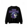 主图_1 Moon Mammoths Back Print Crew Neck Sweatshirt