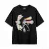 主图_1 Remera Algodón Estampado Esqueleto Estrellas Psychedelic