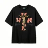 主图_1 Remera Algodón Estampado Cruz Jesús Diseño Religioso Casual