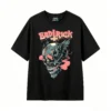 主图_1 Remera Badtrick Algodón Estampada Calavera Alas Premium