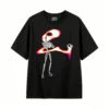 主图_1 Remera Algodón Estampado Esqueleto Neon Oversize Urbano Premium
