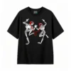 主图_1 Remera Algodón Estampado Esqueletos Música Estilo Urbano