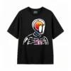 主图_1 Remera Algodón Estampado Esqueleto Abstracto Urbano Premium