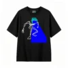 主图_1 Remera Algodón Estampado Skeleton Tv Estilo Urbano Oversize
