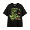 主图_1 Remera Algodón Estampado Cocodrilo Urbano Diseño Premium