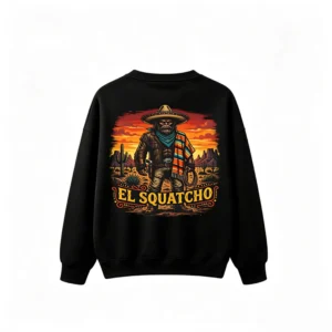 主图_1 El Squatcho Mexican Cowboy Bigfoot Sweatshirt