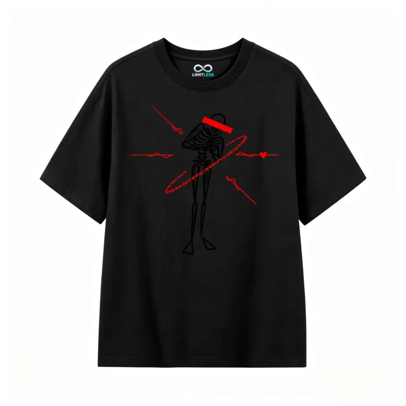 Remera Algodón Estampado Aesthetic Oversize Moda Urbana Premium