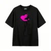 主图_1 Remera Algodón Estampado Corazón Kawaii Oversize Premium