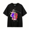 Remera Algodón Estampado Esqueleto Artístico Casual Premium