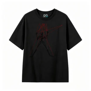 主图_1 Remera Algodón Estampada Diseño Urbano Oversize Premium