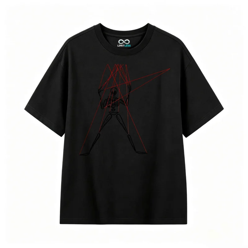 Remera Algodón Estampada Diseño Urbano Oversize Premium