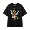 主图_1 Remera Algodón Estampada Tigre Alado Rayo Diseño Urbano