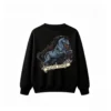 主图_1 Water Horse Myth Creature Back Print Sweatshirt