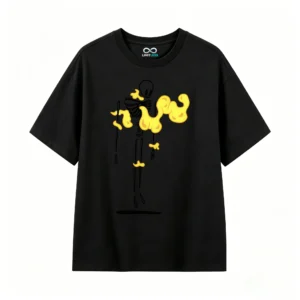 主图_1 Remera Algodón Estampada Fuego Abstracto Diseño Urbano Premium