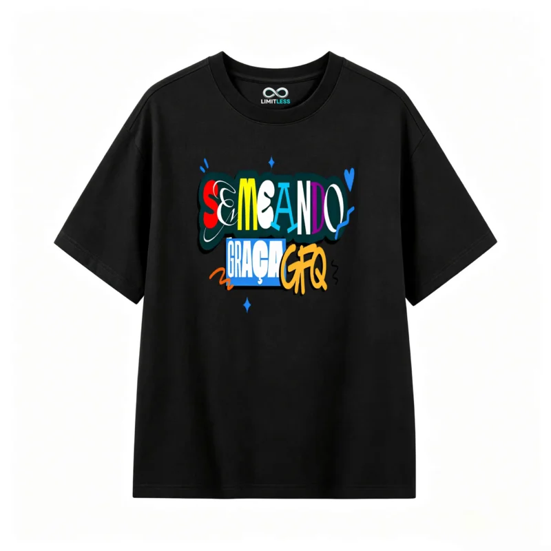 Remera estampada Semeando Graça GFQ