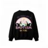 Pastel Goth Rainbow Goat Baptism By Fire Sweatshirt