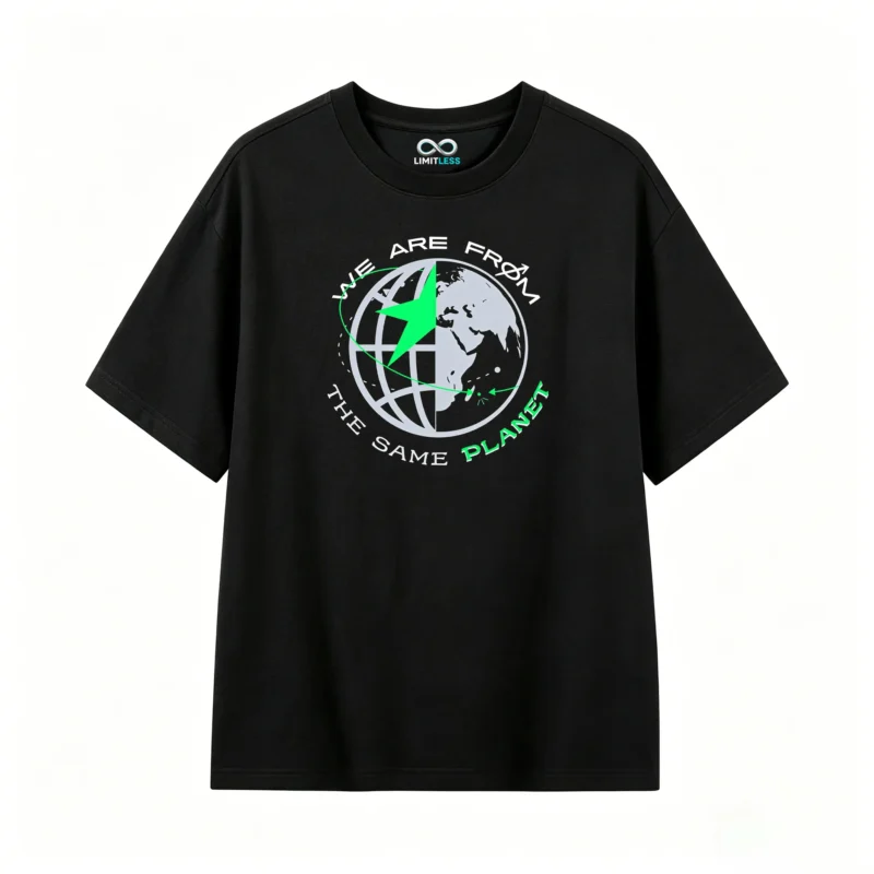 Remera estampada We Are From The Same Planet