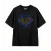 Remera estampada corazón infinito