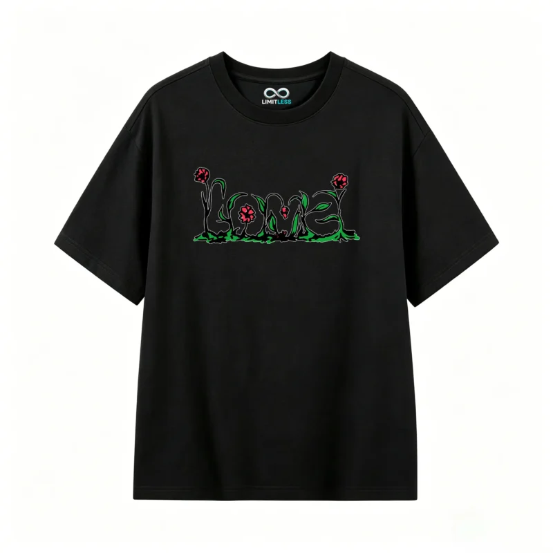 主图_1 Remera estampada Love Floral