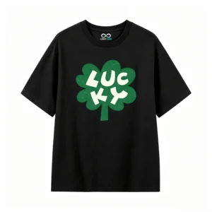主图_1 Remera estampada trébol Lucky suerte