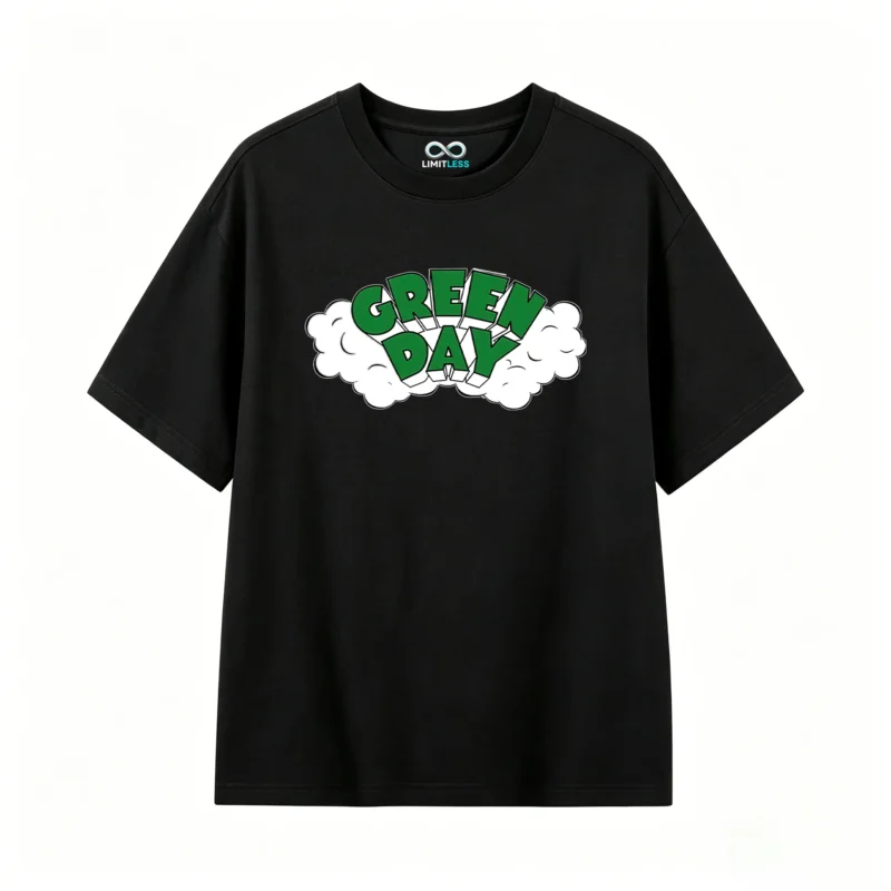 Remera Green Day estampada rock