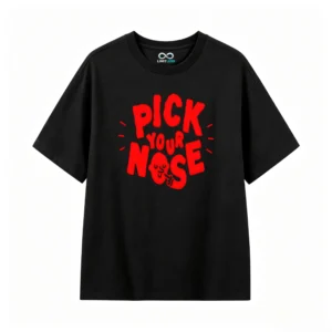 主图_1 Remera graciosa Pick Your Nose diseño divertido