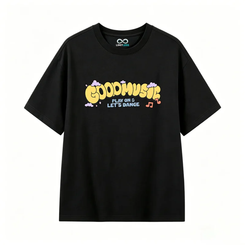 主图_1 Remera estampada Good Music Dance