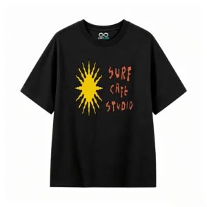 主图_1 Remera Surf Cafe estampada sol playa