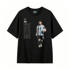 主图_1 Remera de Algodón con Estampa de Messi N°10 Selección Argentina